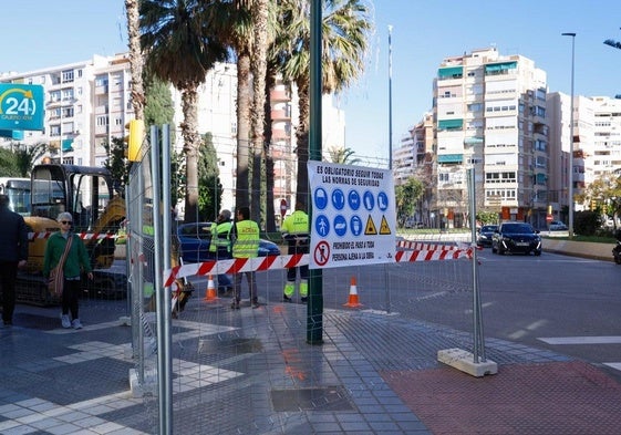La Junta amplía la capacidad de Las Chapas para acoger el tráfico con motivo de las obras del metro