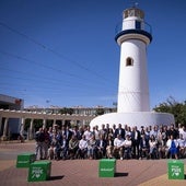 Foto de familia del nuevo PSOE de la provincia de Málaga.