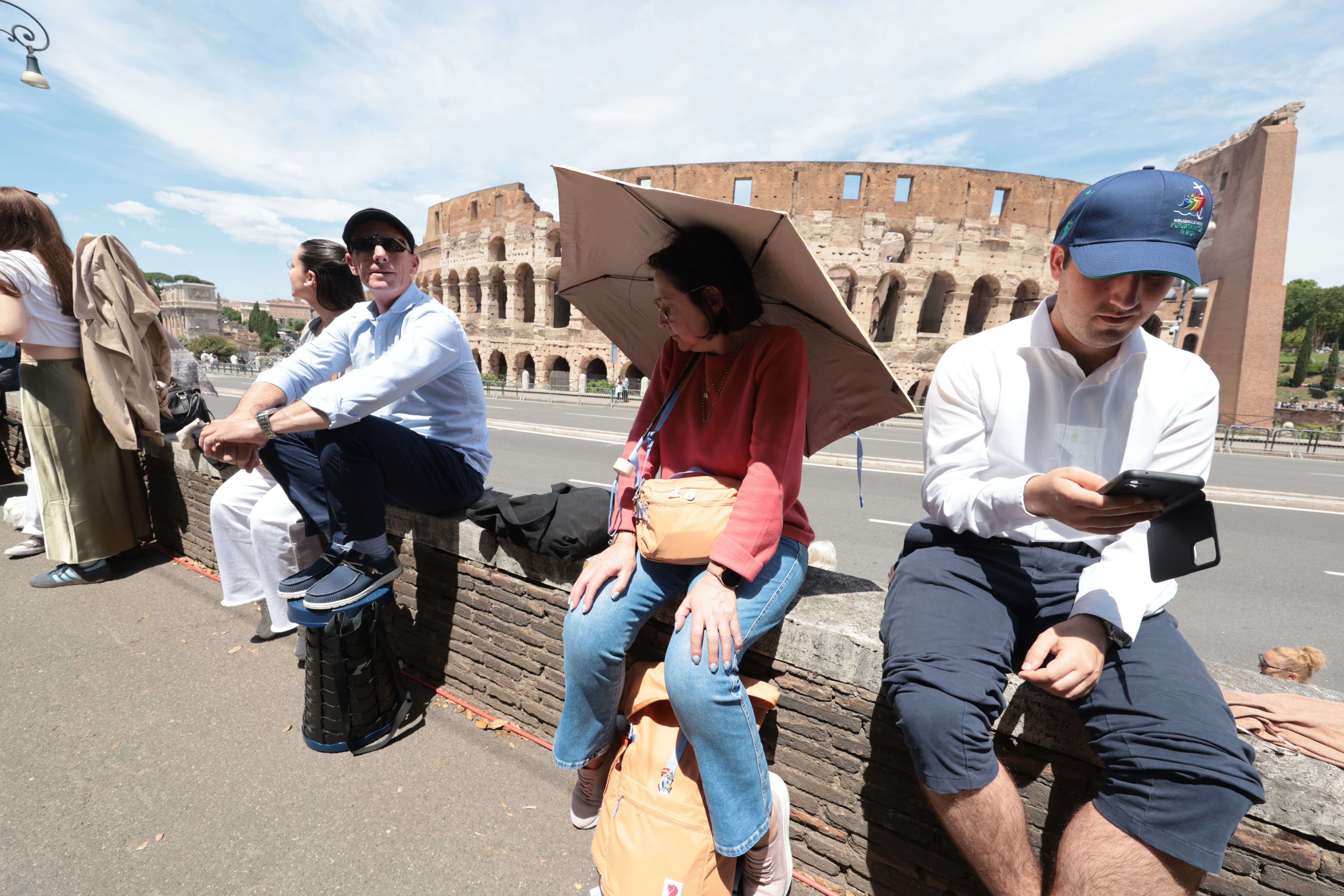 La Gran Procesión de la Esperanza en Roma, en imágenes