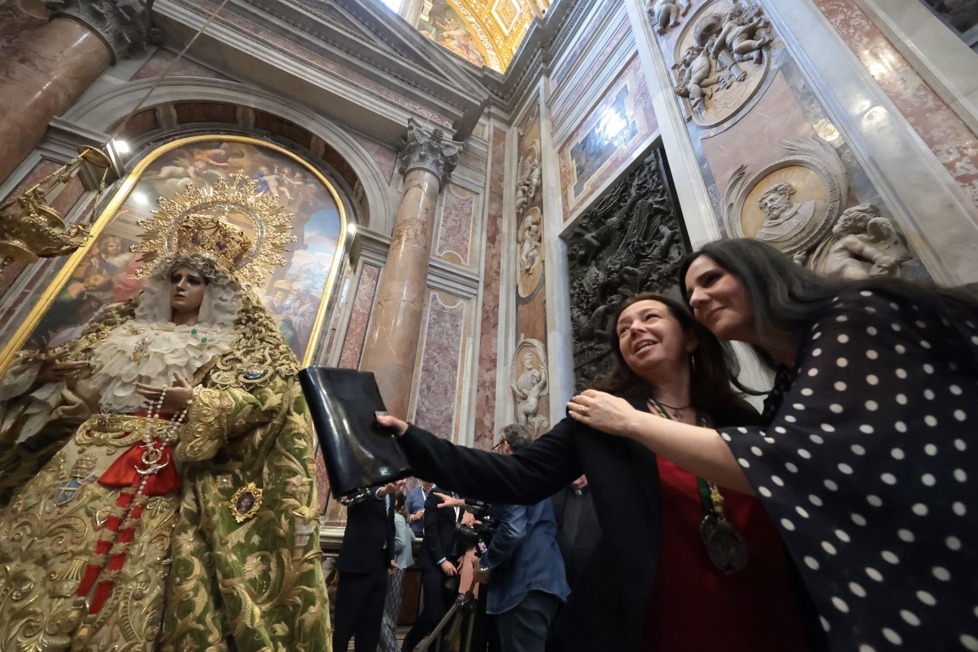 La Esperanza de Málaga, en San Pedro del Vaticano