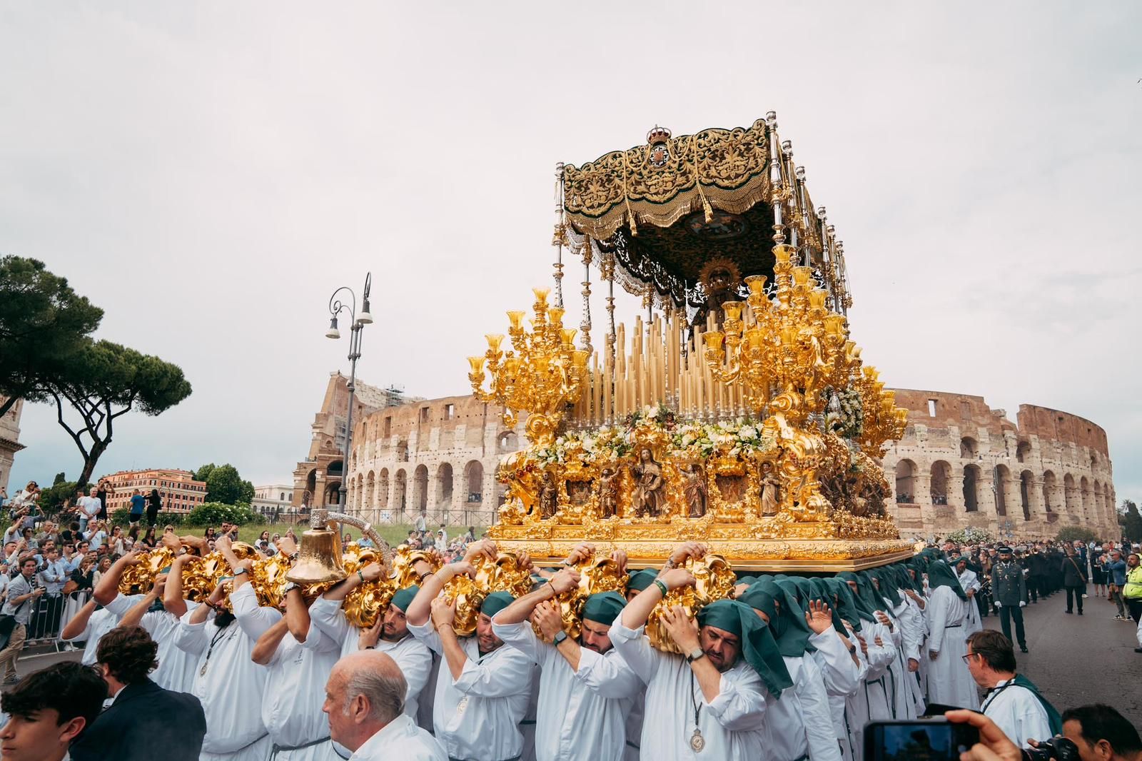 La Gran Procesión de la Esperanza en Roma, en imágenes