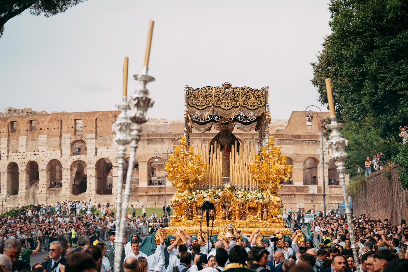 La Gran Procesión de la Esperanza en Roma, en imágenes
