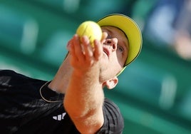 Alejandro Davidovich, en un servicio.