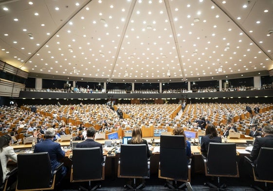 Pleno del Comité de las Regiones celebrado esta semana en el hemiciclo del Parlamento Europeo.