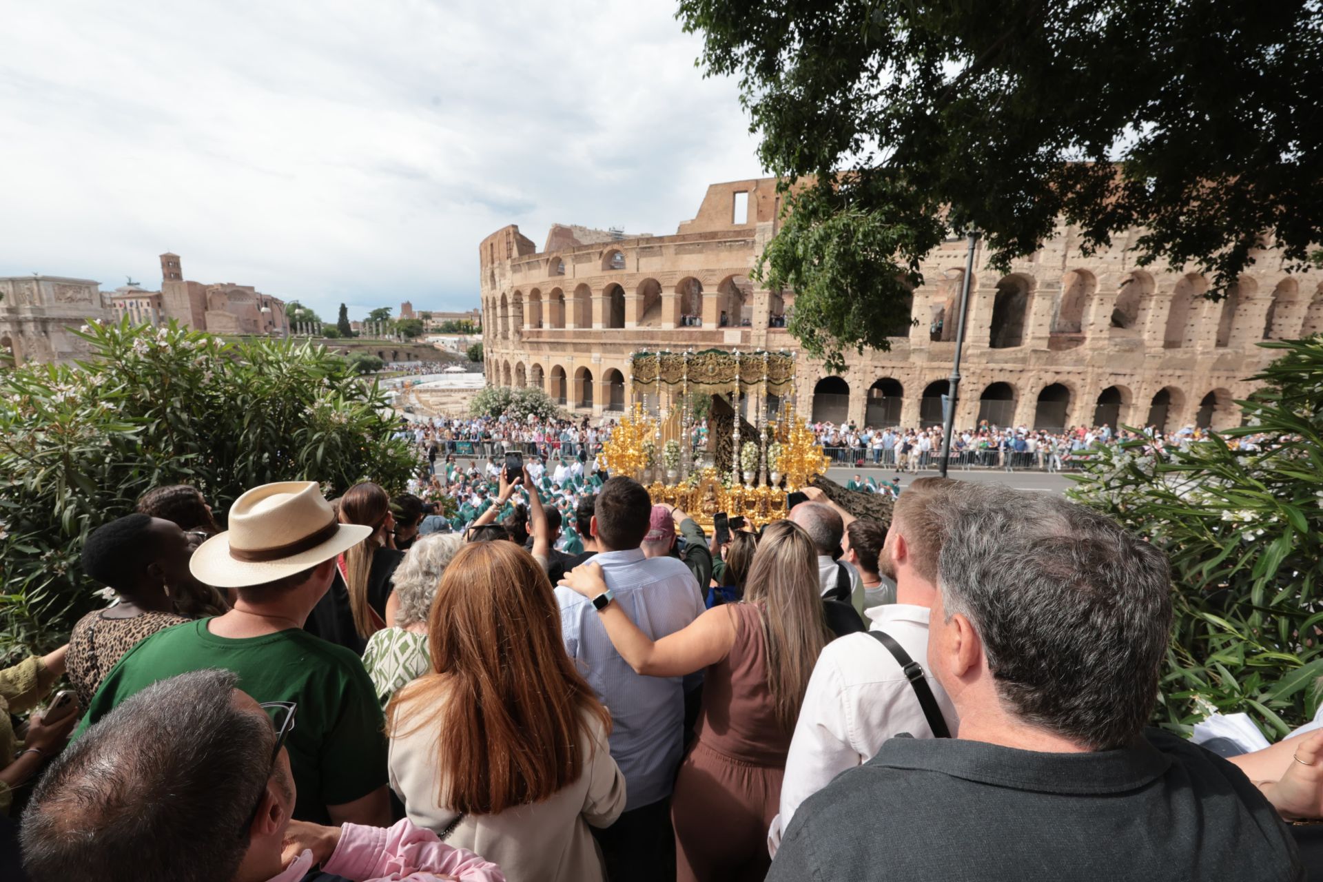 La Gran Procesión de la Esperanza en Roma, en imágenes