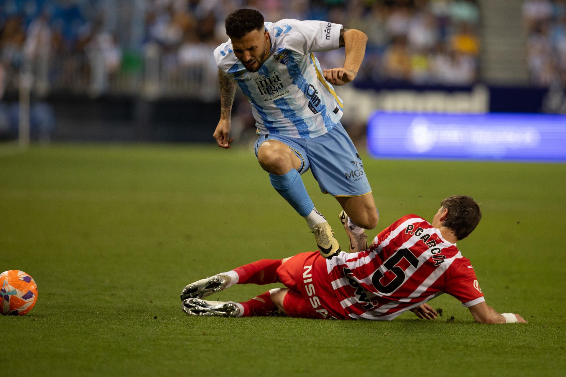 Las mejores imágenes del Málaga-Sporting