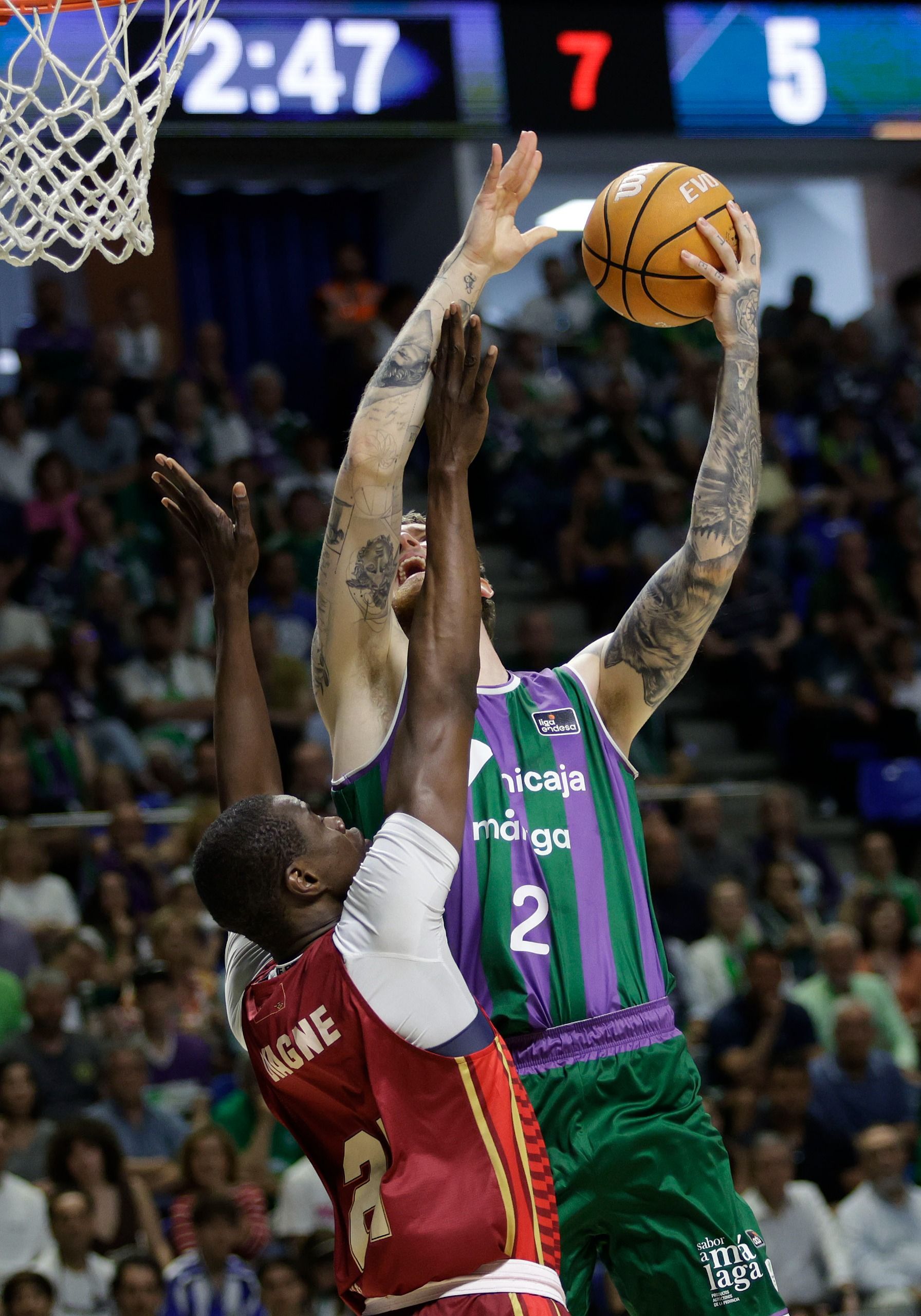El Unicaja-UCAM, en imágenes