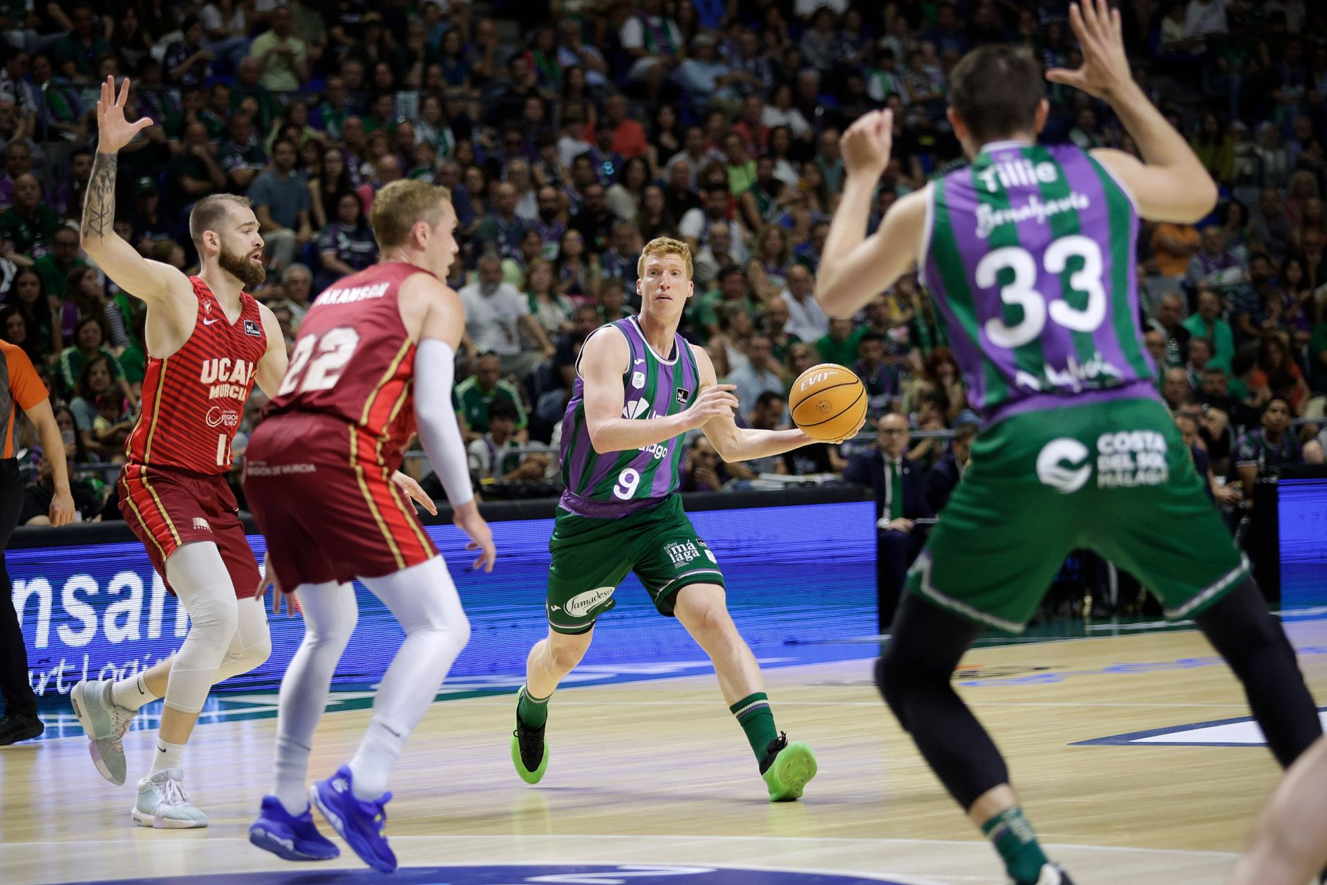 El Unicaja-UCAM, en imágenes