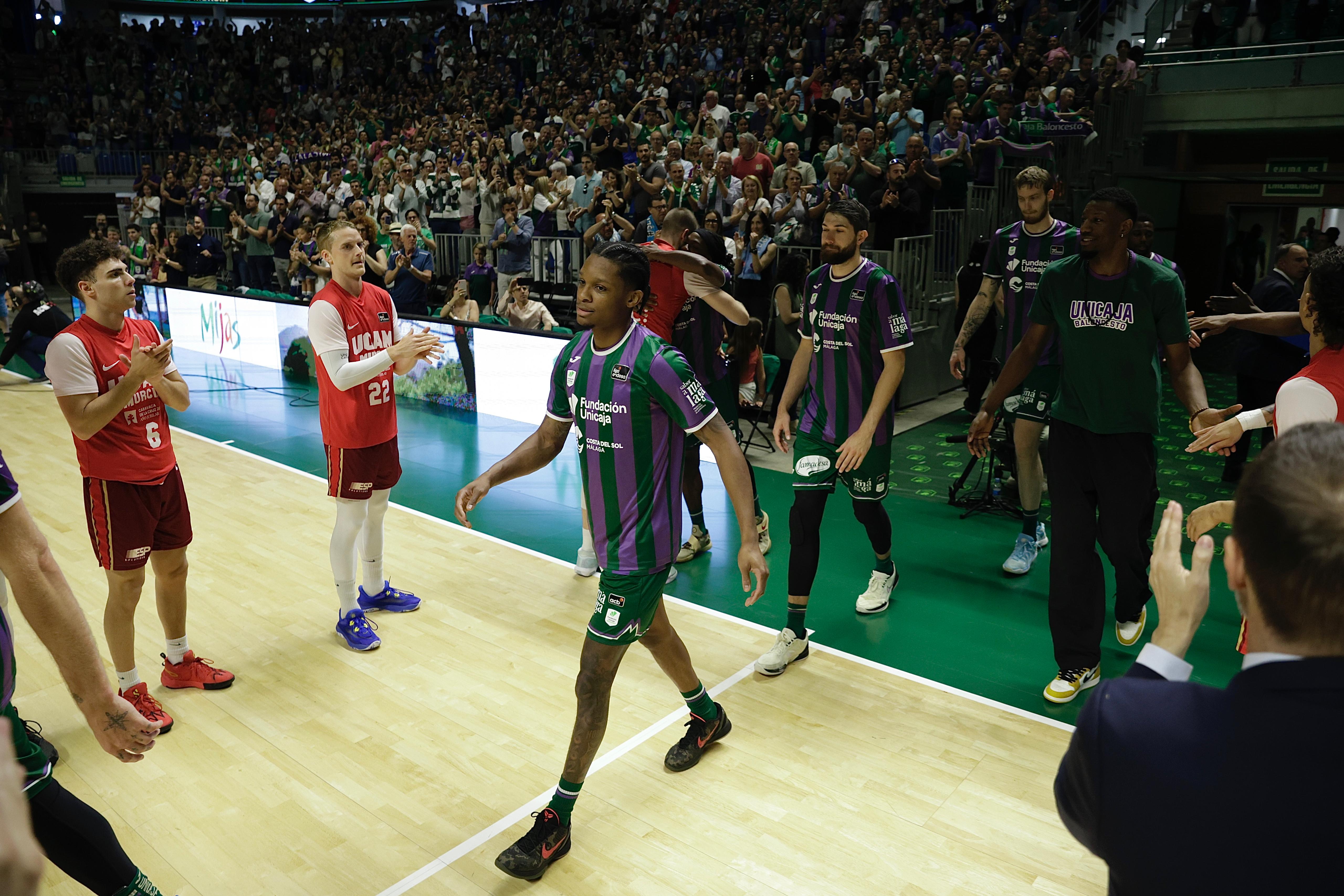 El Unicaja-UCAM, en imágenes