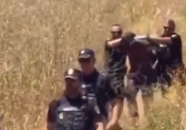 Un hombre con un machete siembra el pánico en La Palmilla