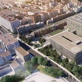 Imagen del proyecto del tercer hospital en los terrenos del Civil.