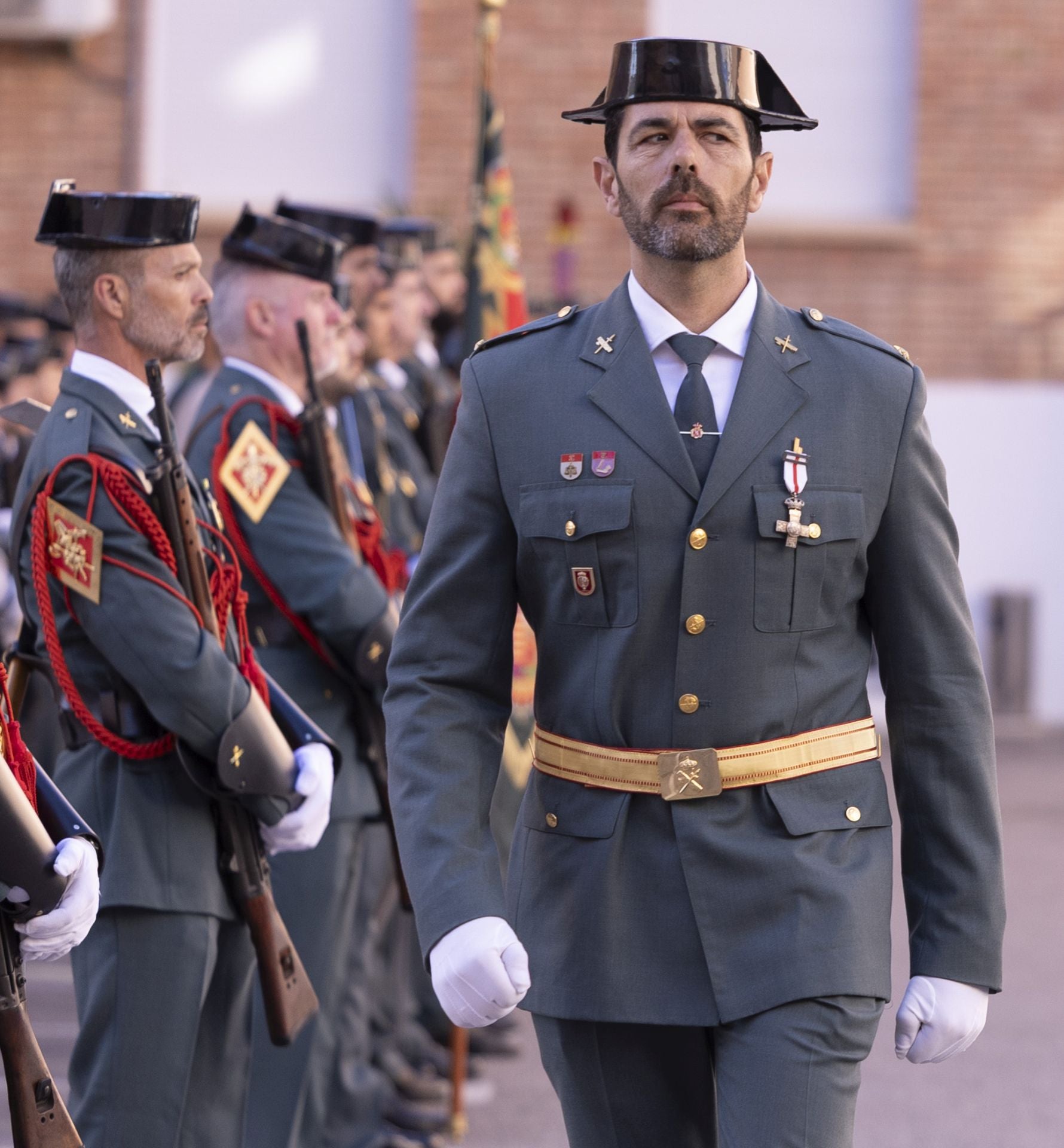 Acto en Málaga para celebrar los 181 años de servicio de la Guardia Civil