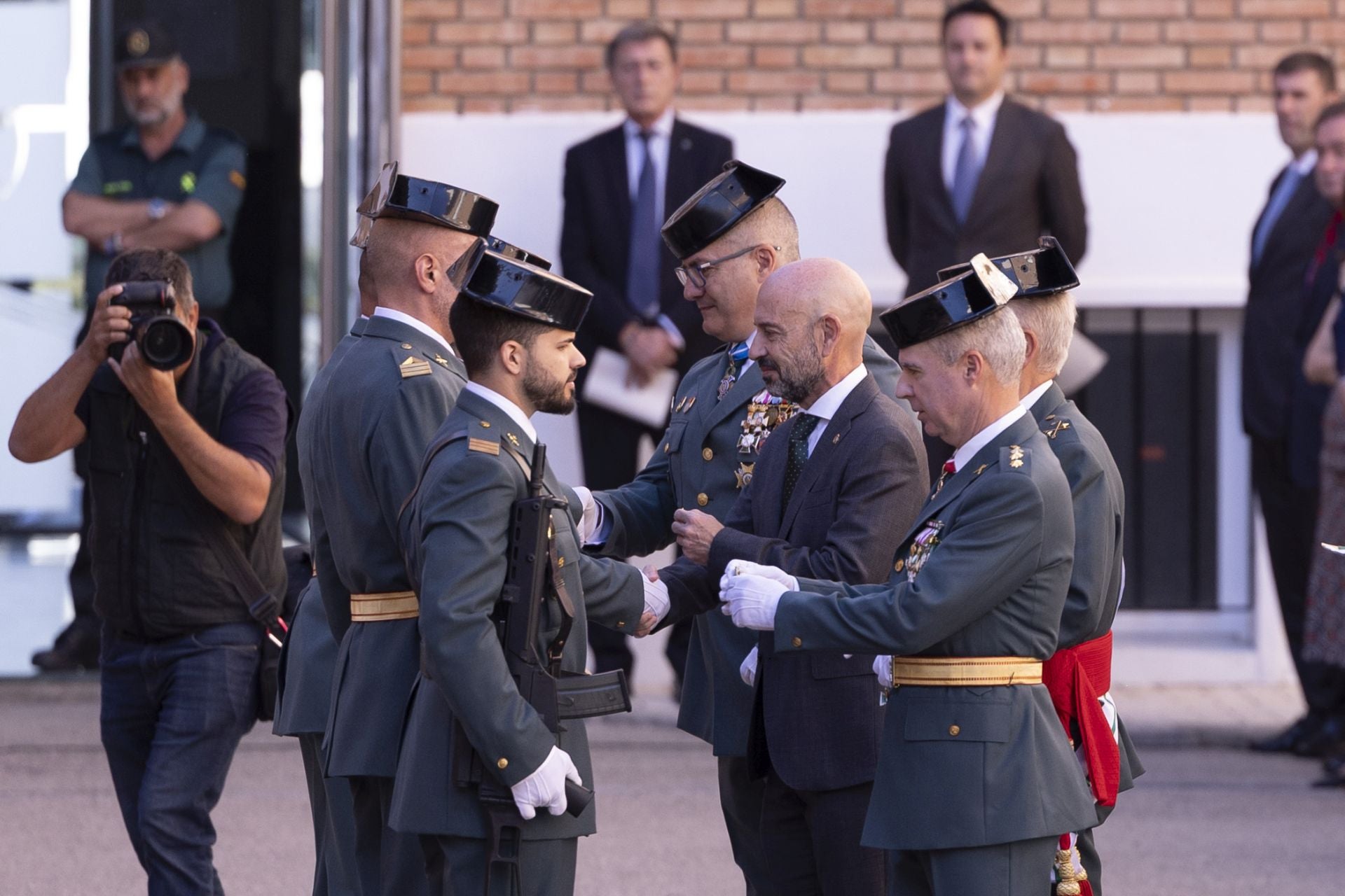 Acto en Málaga para celebrar los 181 años de servicio de la Guardia Civil