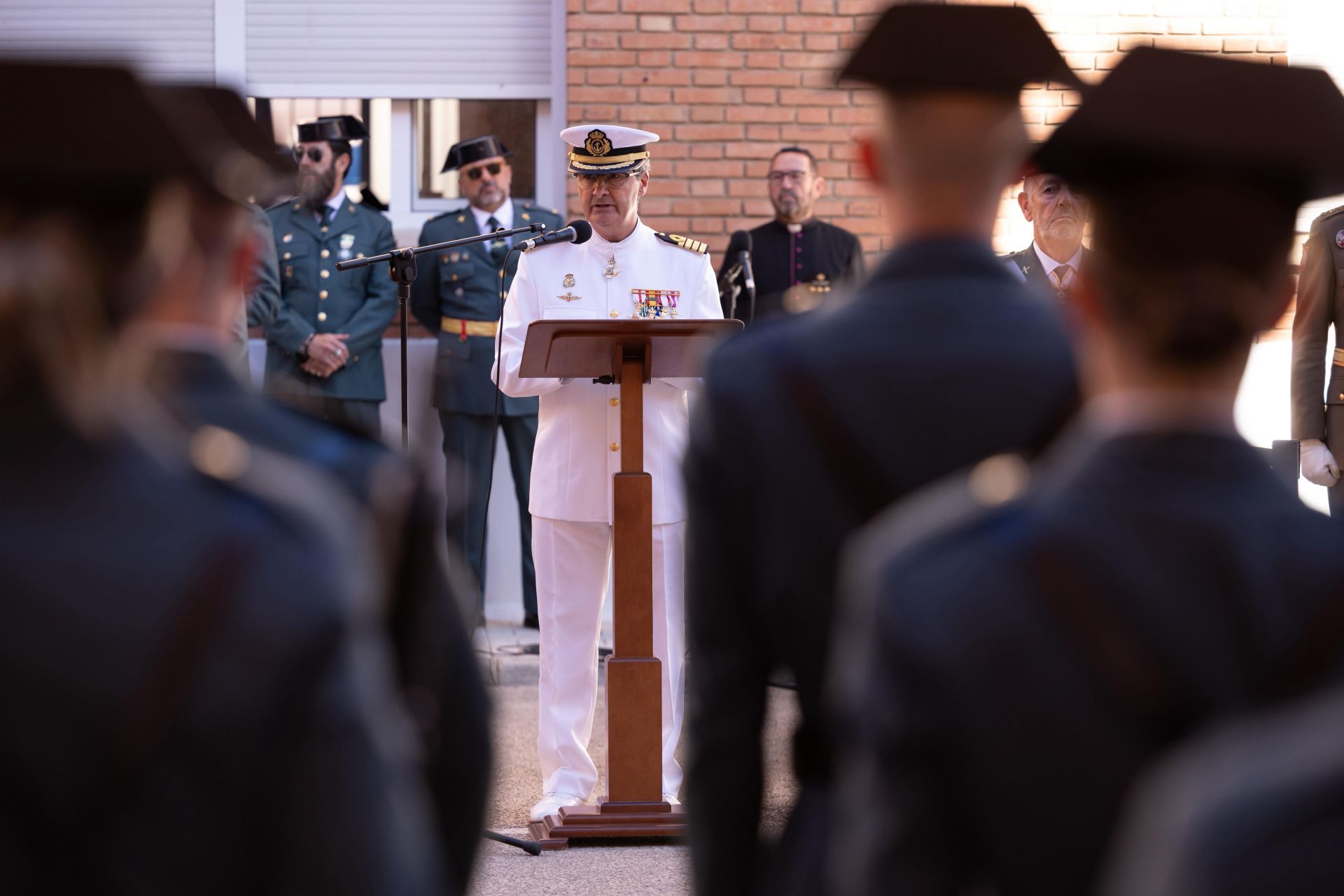 Acto en Málaga para celebrar los 181 años de servicio de la Guardia Civil
