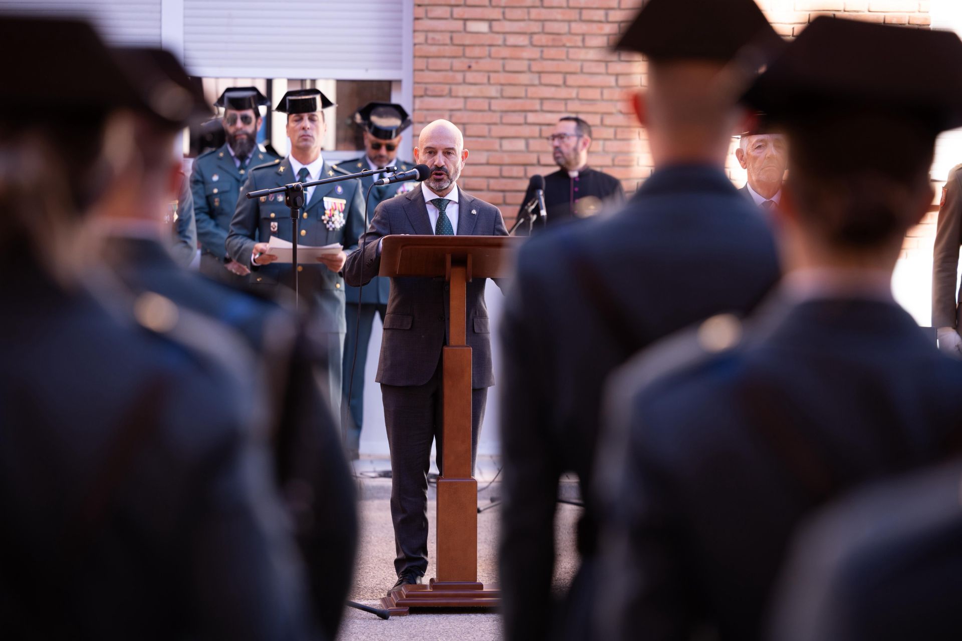 Acto en Málaga para celebrar los 181 años de servicio de la Guardia Civil
