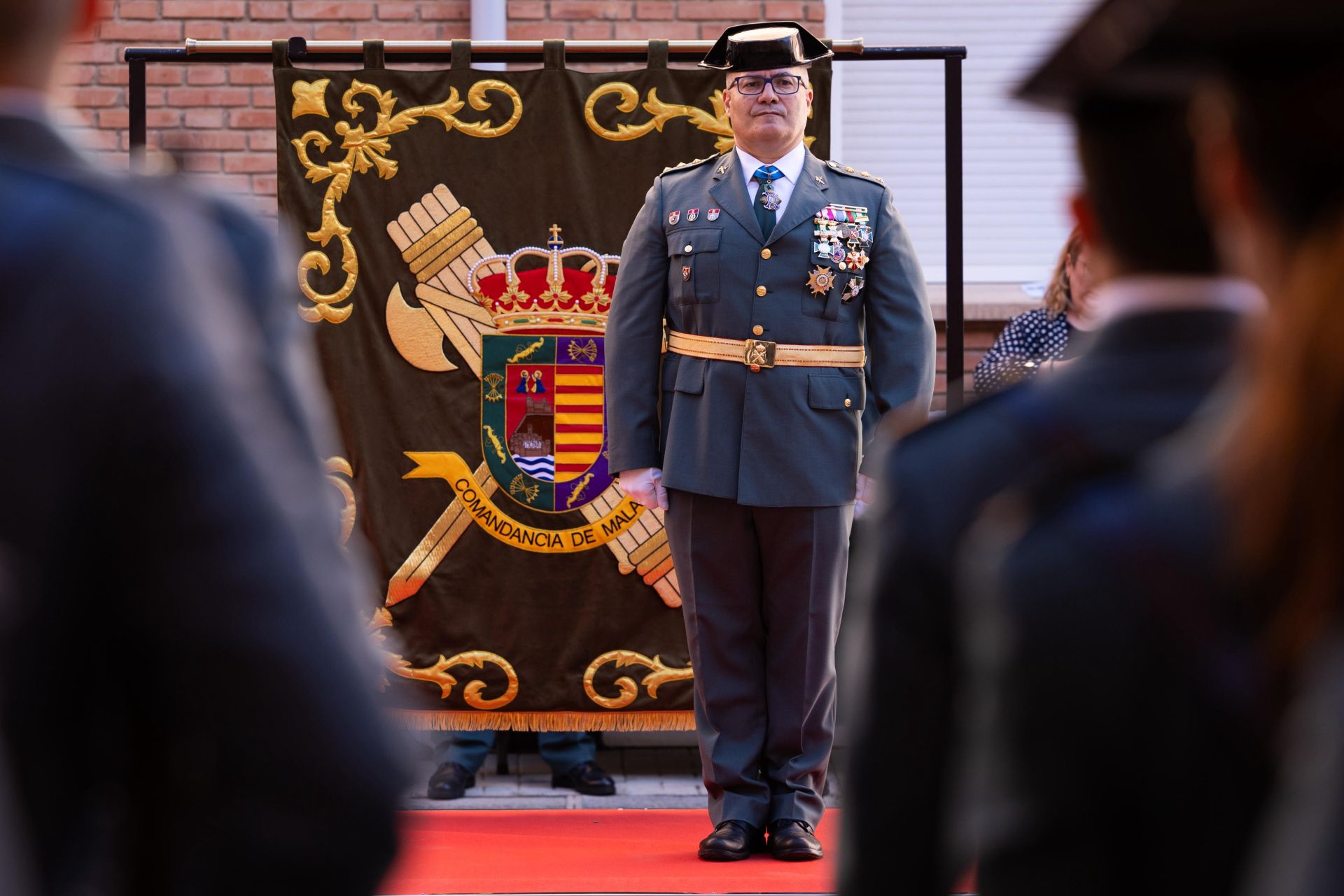 Acto en Málaga para celebrar los 181 años de servicio de la Guardia Civil
