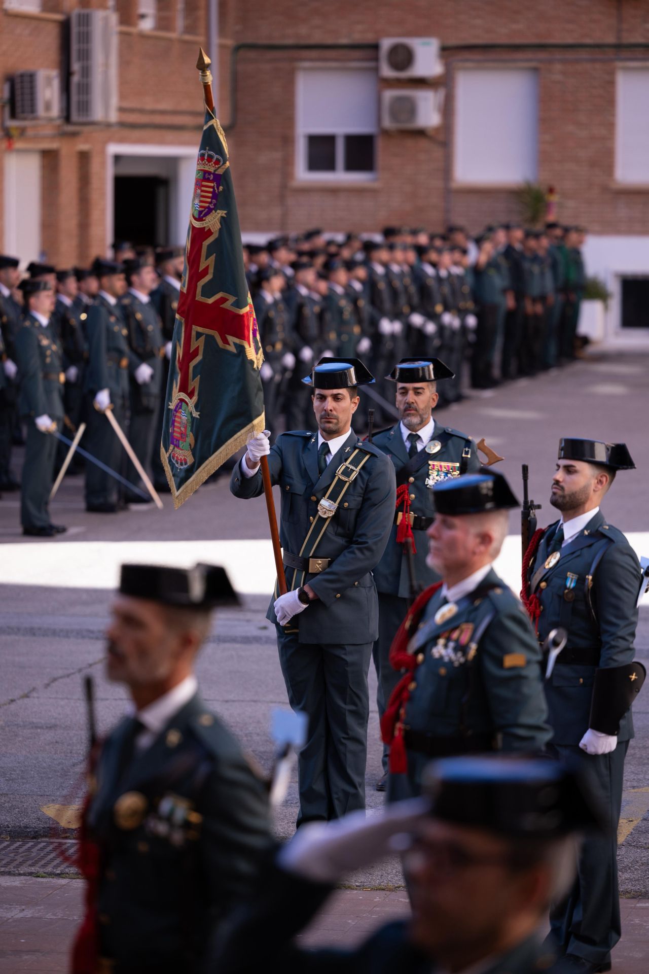 Acto en Málaga para celebrar los 181 años de servicio de la Guardia Civil