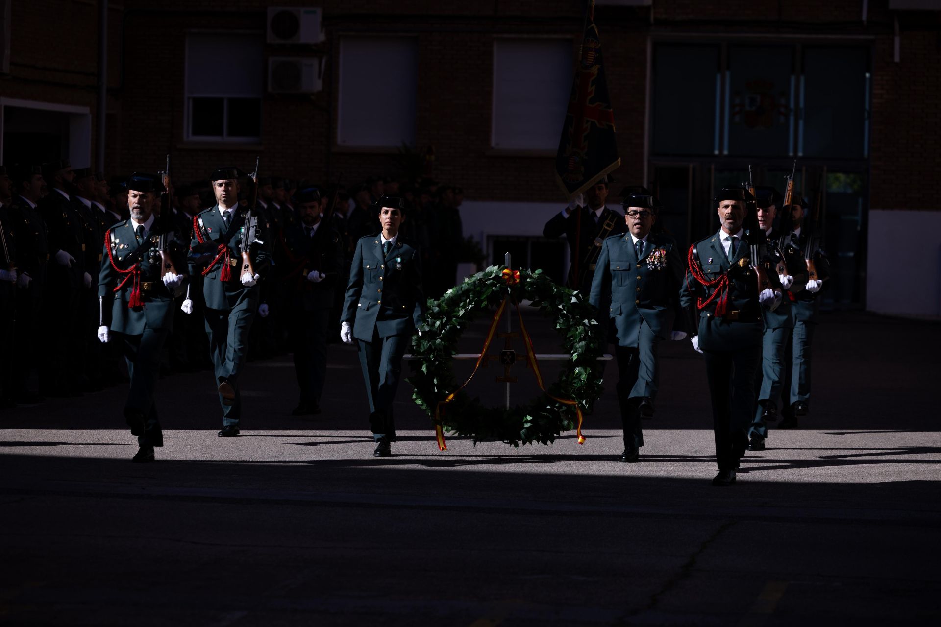 Acto en Málaga para celebrar los 181 años de servicio de la Guardia Civil
