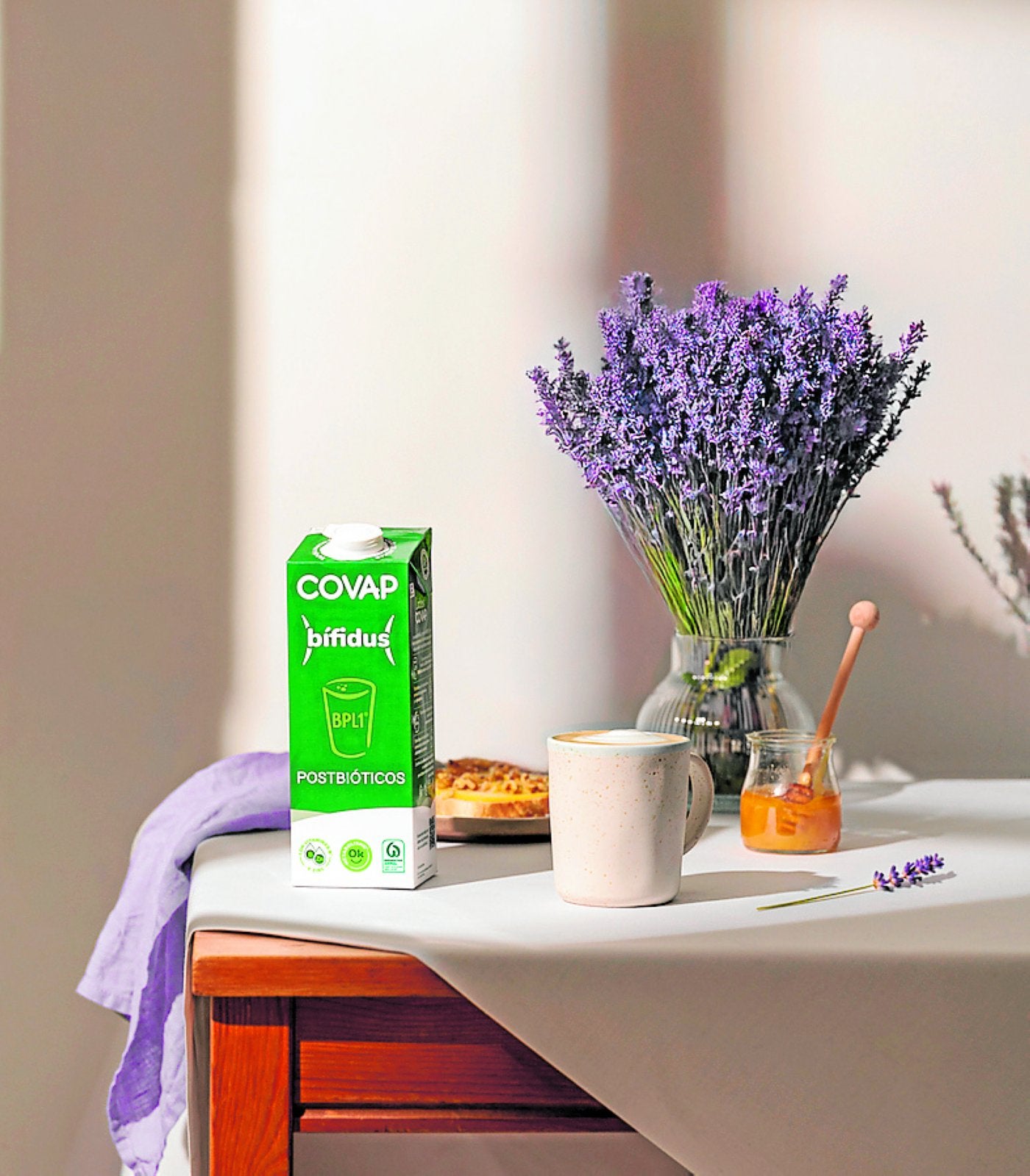 COVAP lanza al mercado una bebida láctea semidesnatada y rica en bífidus
