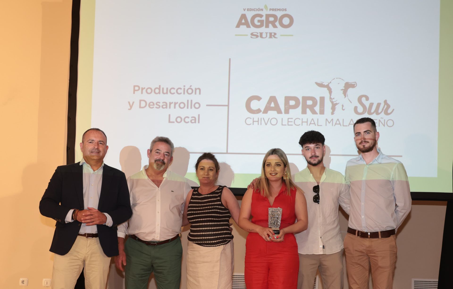 La entrega de los V Premios Agro SUR, en imágenes