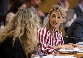 Yolanda Díaz anima a los trabajadores a denunciar a las empresas que les obliguen a recuperar las horas perdidas por el apagón: «Ganarán el juicio»