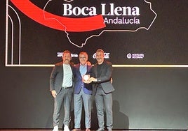 Un momento de la entrega de premios.