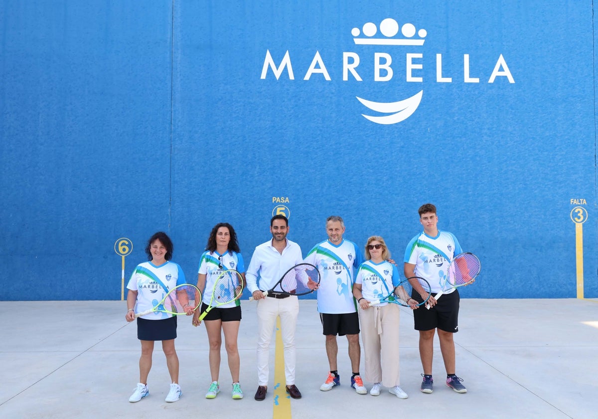 El polideportivo Paco Cantos de Marbella albergará los campeonatos absolutos de Andalucía de clubes de frontenis