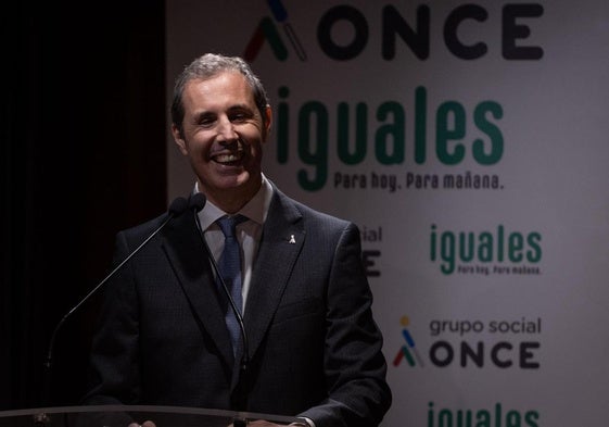 Marcelo Rosado, en la toma de posesión de su cargo.