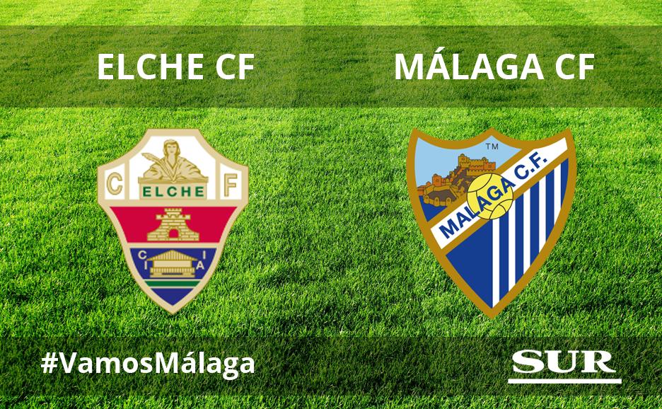 El Málaga pierde en Elche (2-0)
