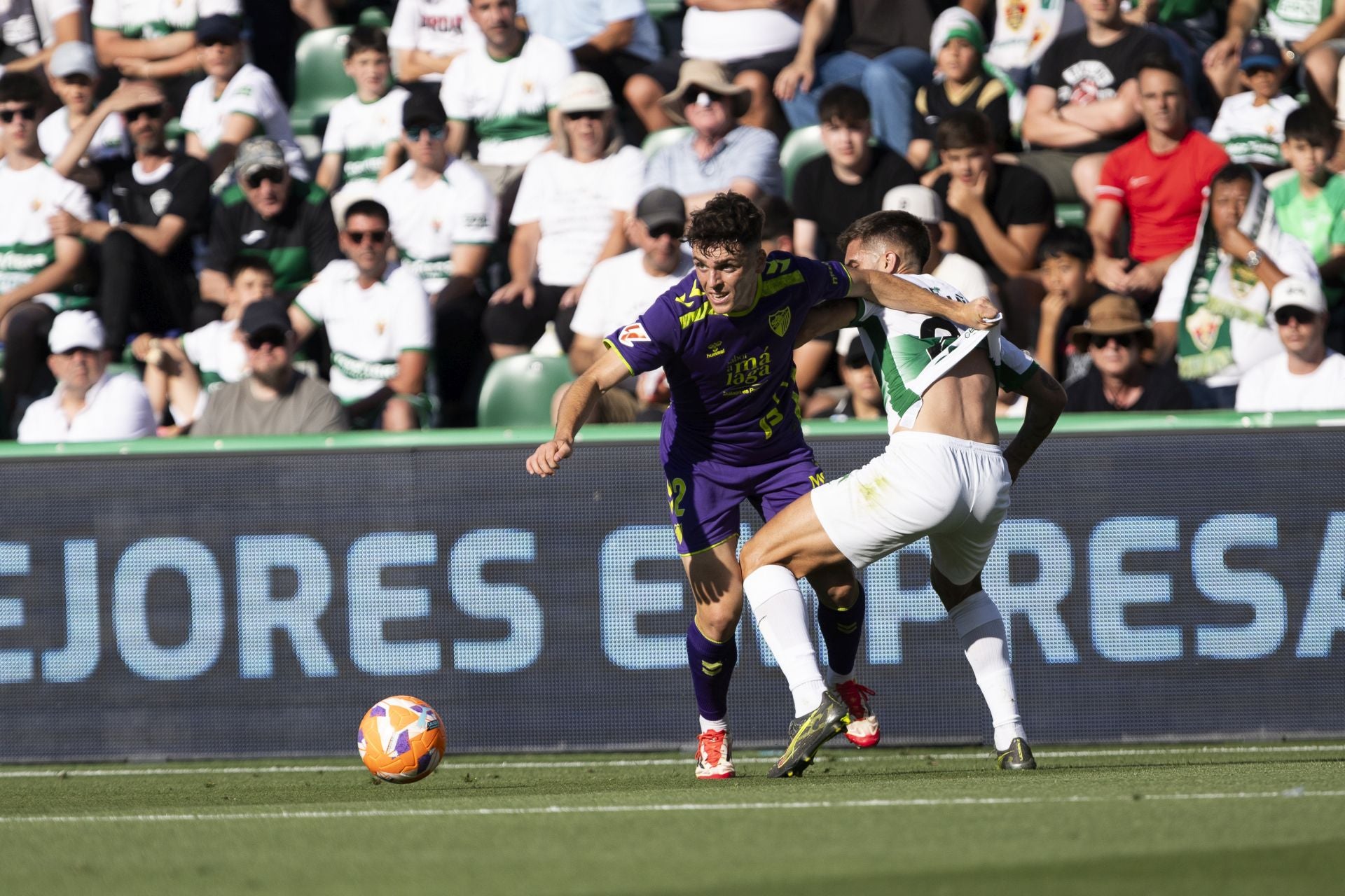 El Elche- Málaga, en imágenes