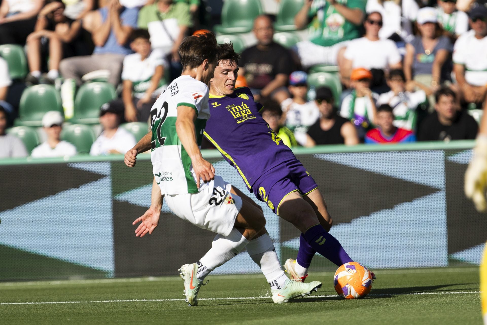 El Elche- Málaga, en imágenes
