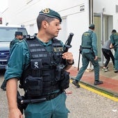 Operación de la Guardia Civil tras el asesinato de los dos agentes en Barbate.