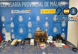 Detenidos tres miembros de una red a la que se le atribuyen 15 robos en viviendas en Málaga