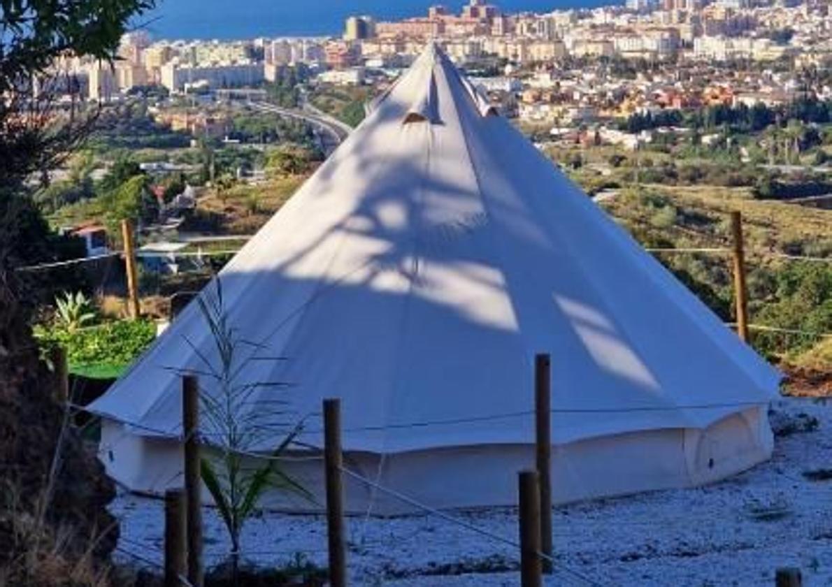 Yurta, el alojamiento que cada vez tiene más adeptos en Málaga