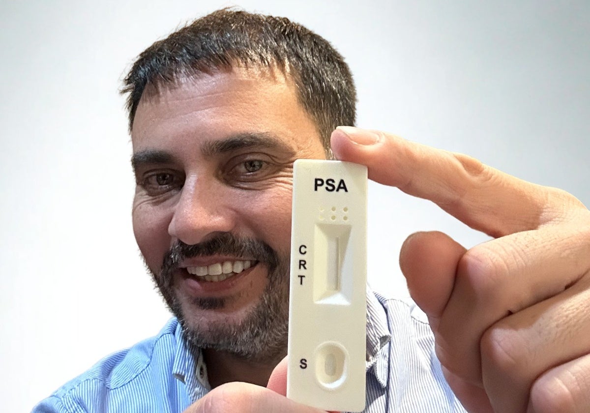 Las farmacias venderán un test para la detección temprana del cáncer de próstata: es de una empresa nacida en la UMA
