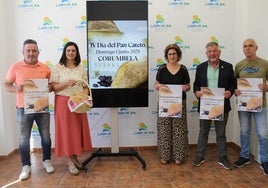 Acto de presentación de la programación festiva prevista en la pedanía de Corumbela, perteneciente a Sayalonga.