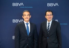 Miguel Cardoso y Francisco Javier Jerez, en la presentación del informe.