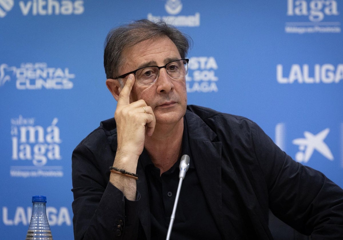 Loren Juarros, durante su comparecencia de este jueves.