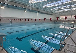 Vista de la piscina olímpica de La Cala.