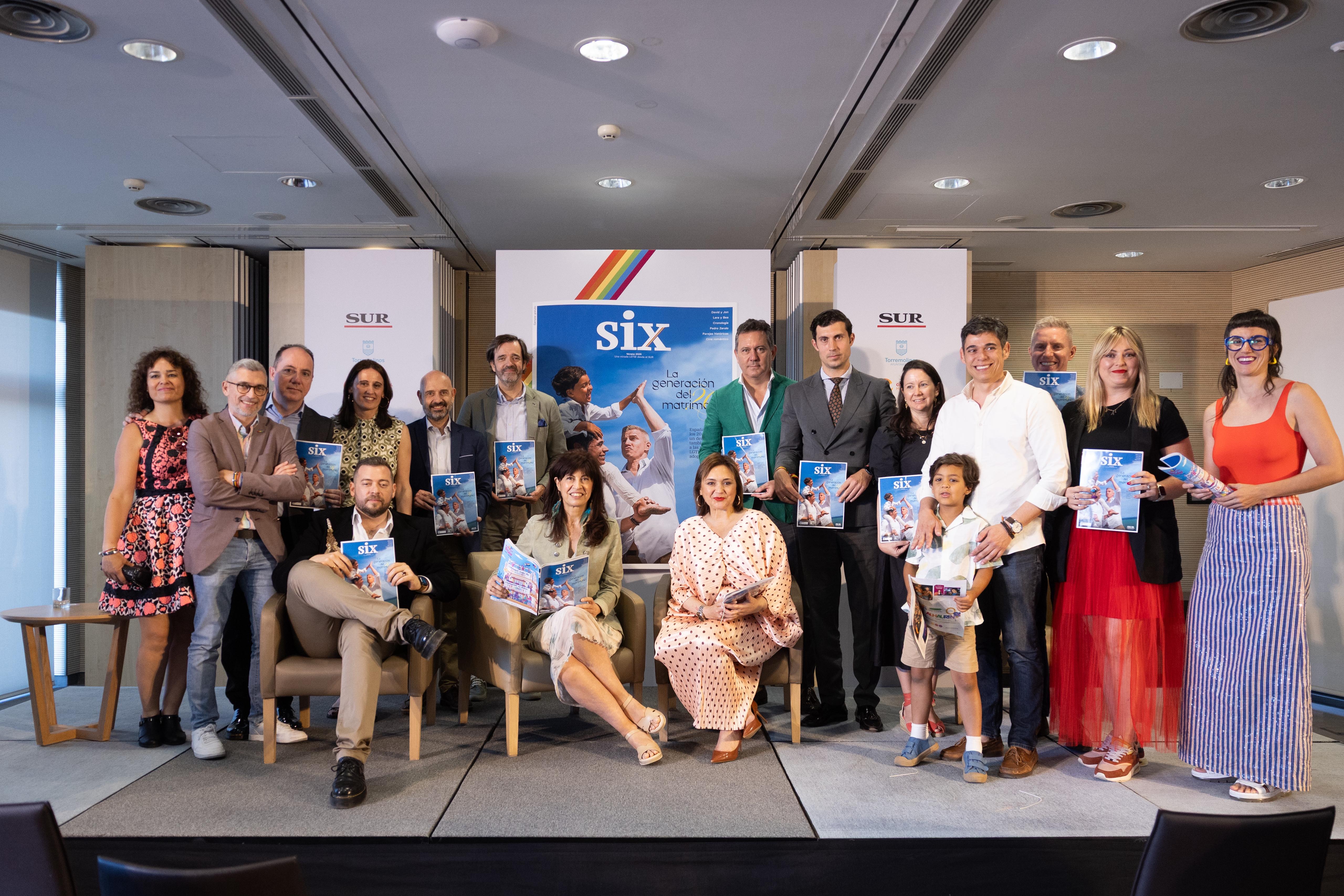 Presentación de la séptima edición física de la revista SIX