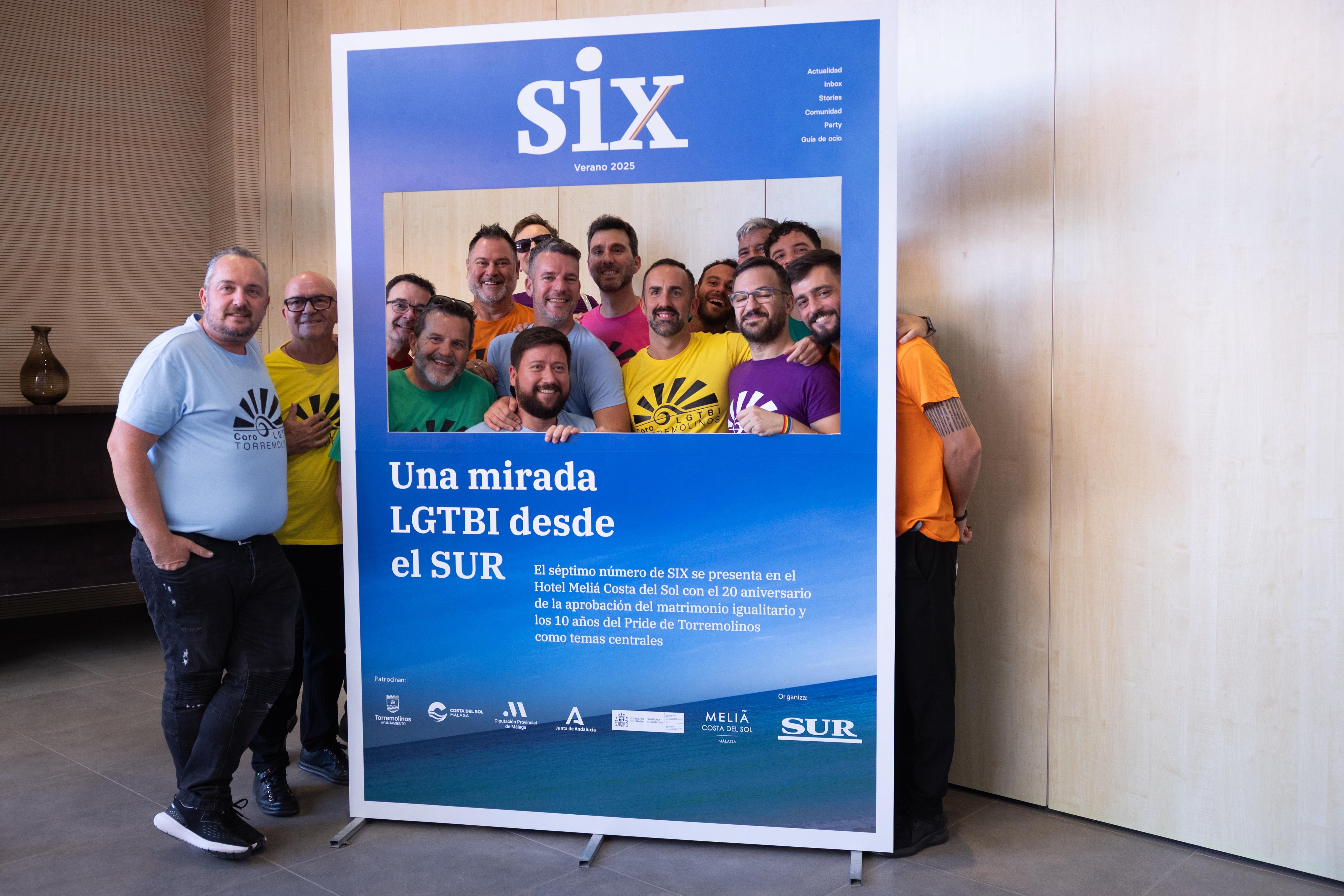 Presentación de la séptima edición física de la revista SIX
