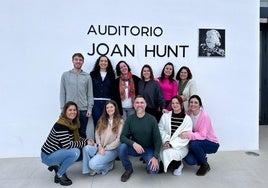 Equipo de Fundación Cudeca que trabaja dentro del programa de cuidados paliativos.