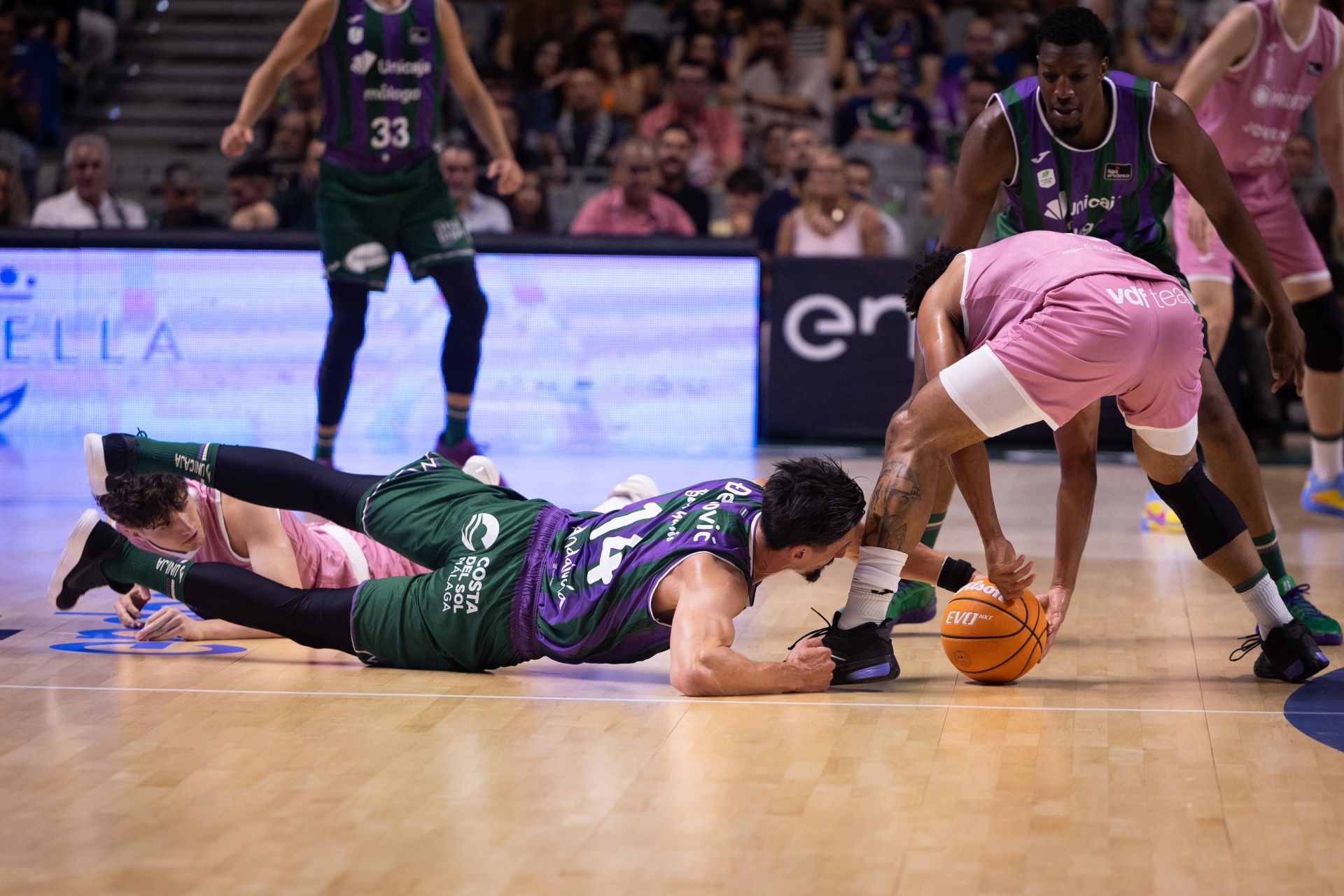 El Unicaja- Joventut, en imágenes