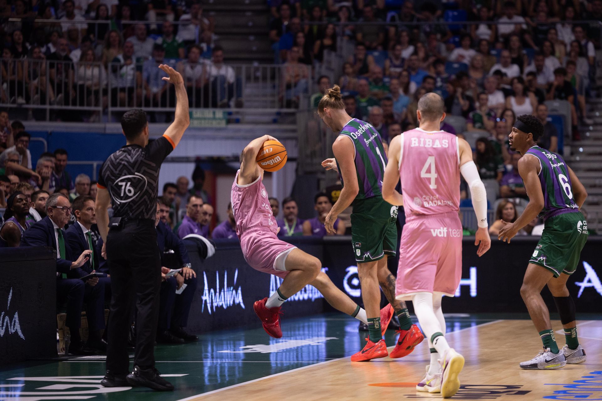 El Unicaja- Joventut, en imágenes