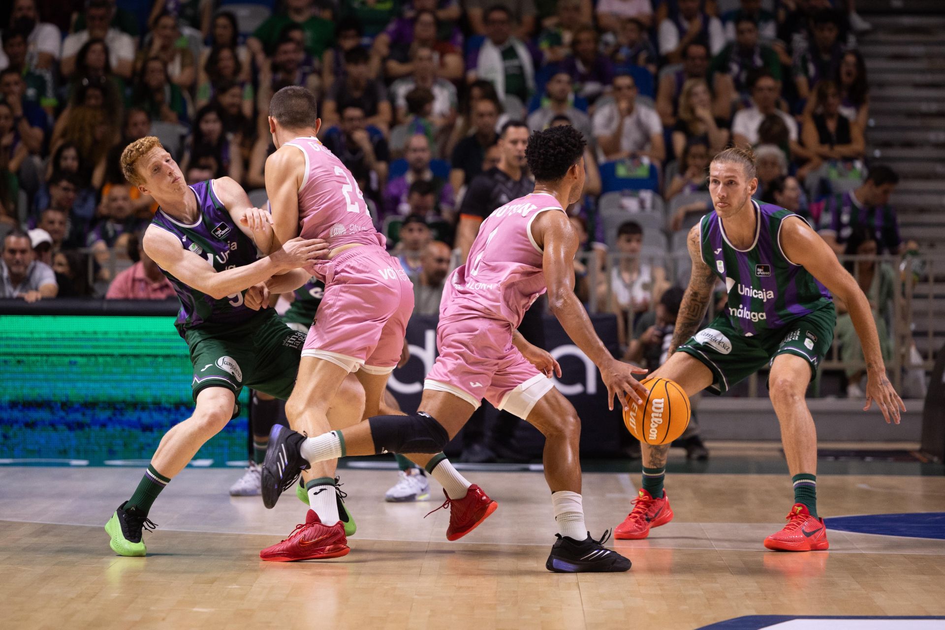El Unicaja- Joventut, en imágenes