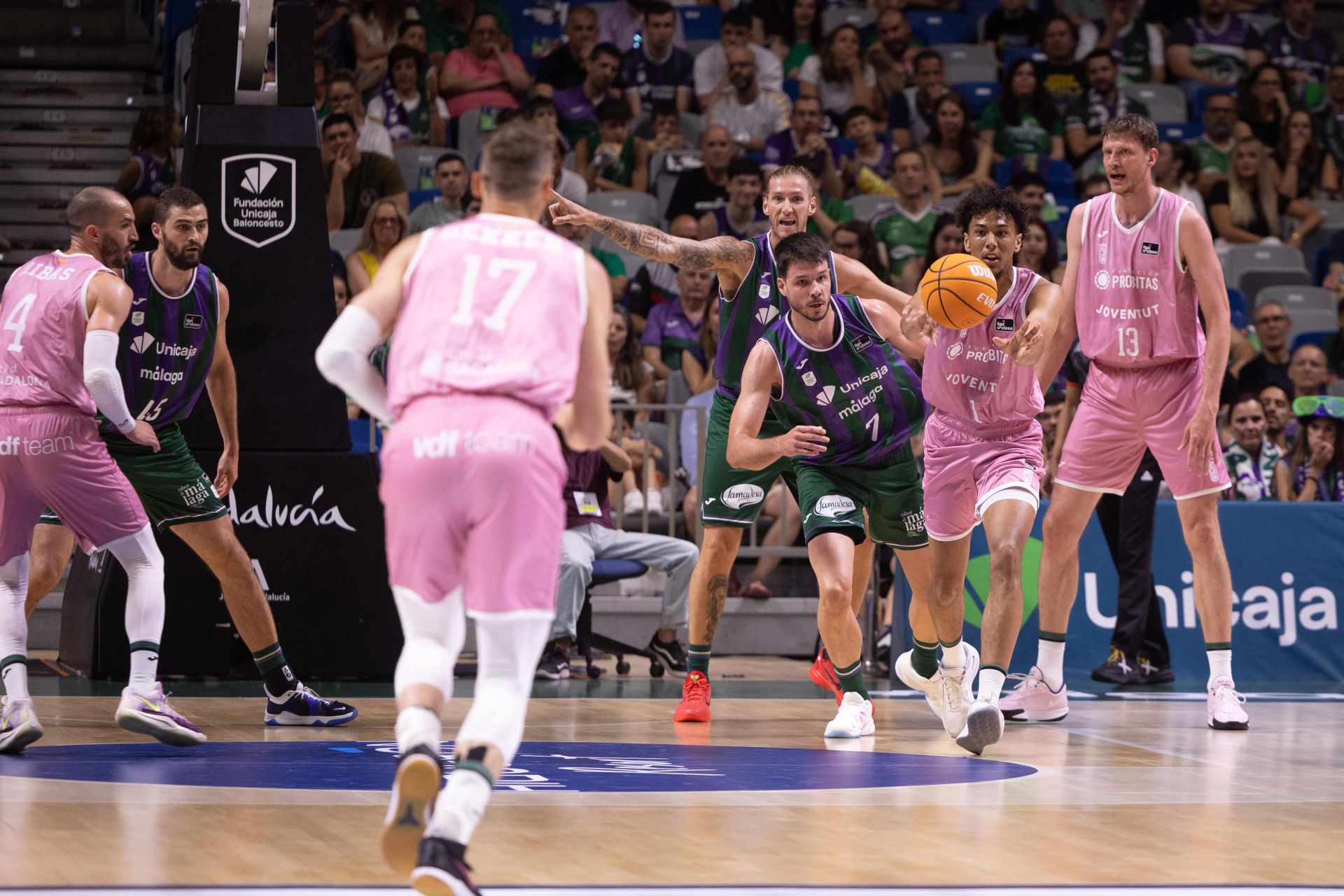 El Unicaja- Joventut, en imágenes
