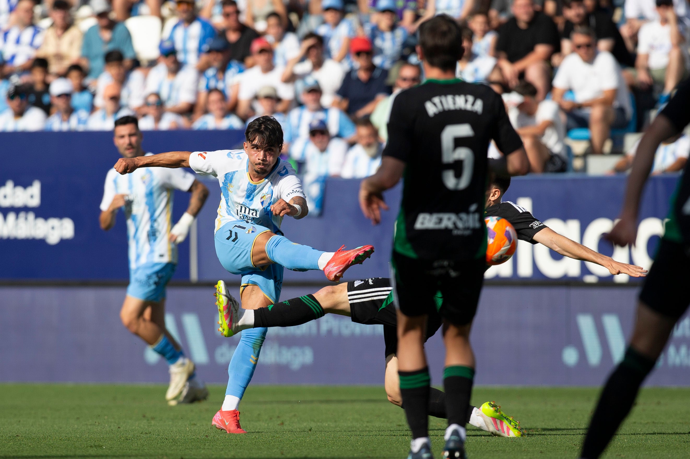 Las mejores imágenes del Málaga-Burgos