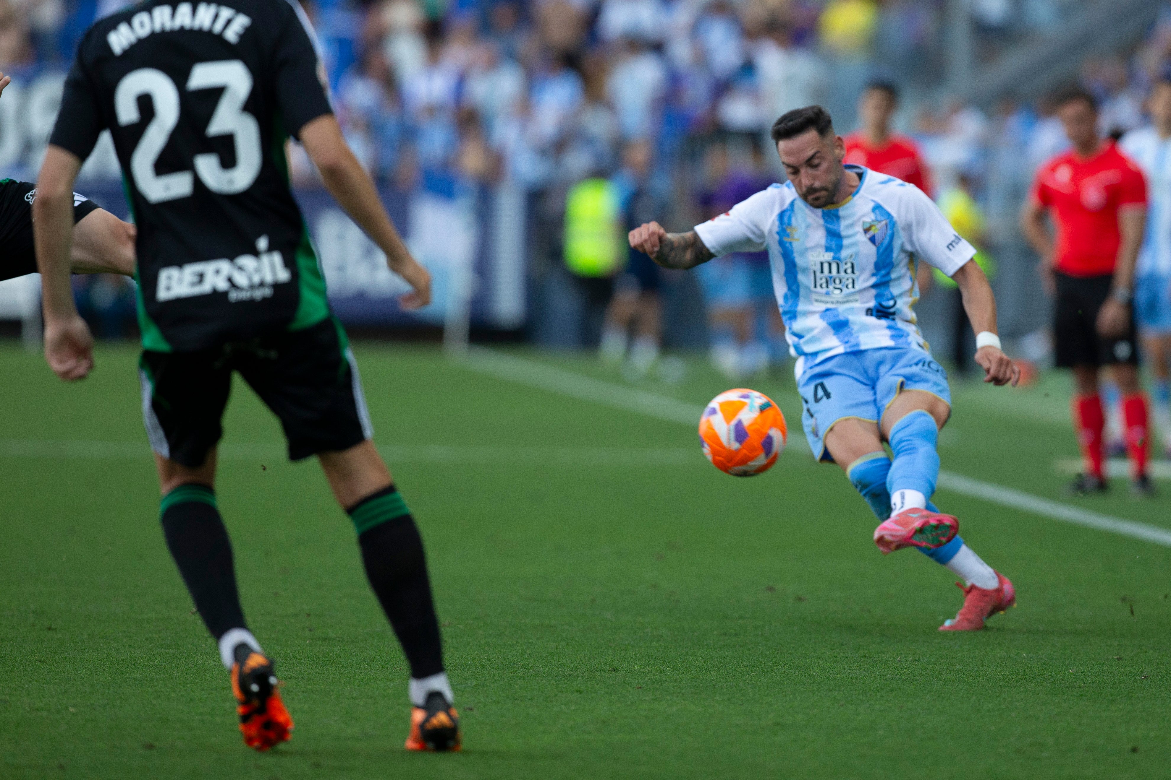 Las mejores imágenes del Málaga-Burgos