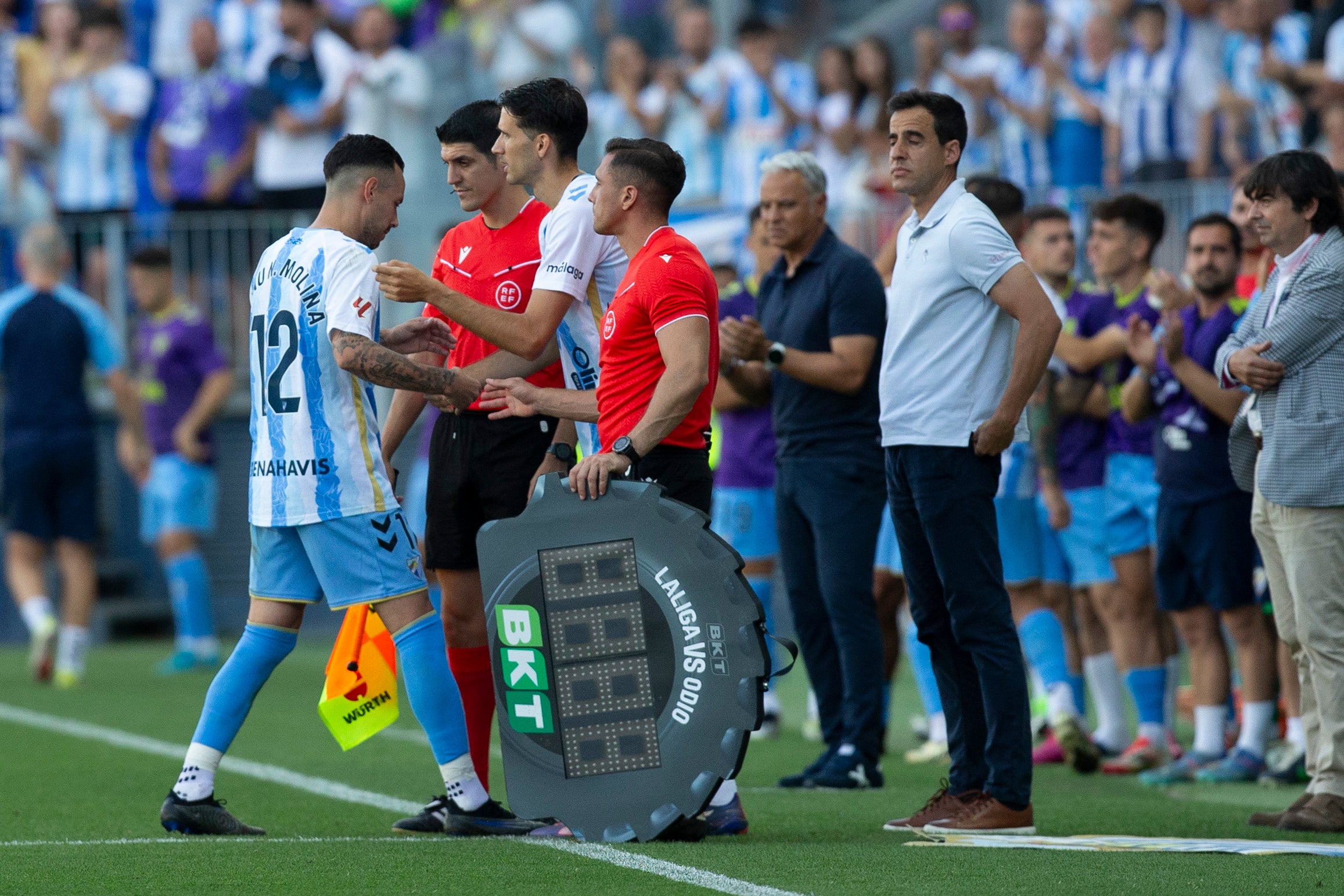 Las mejores imágenes del Málaga-Burgos
