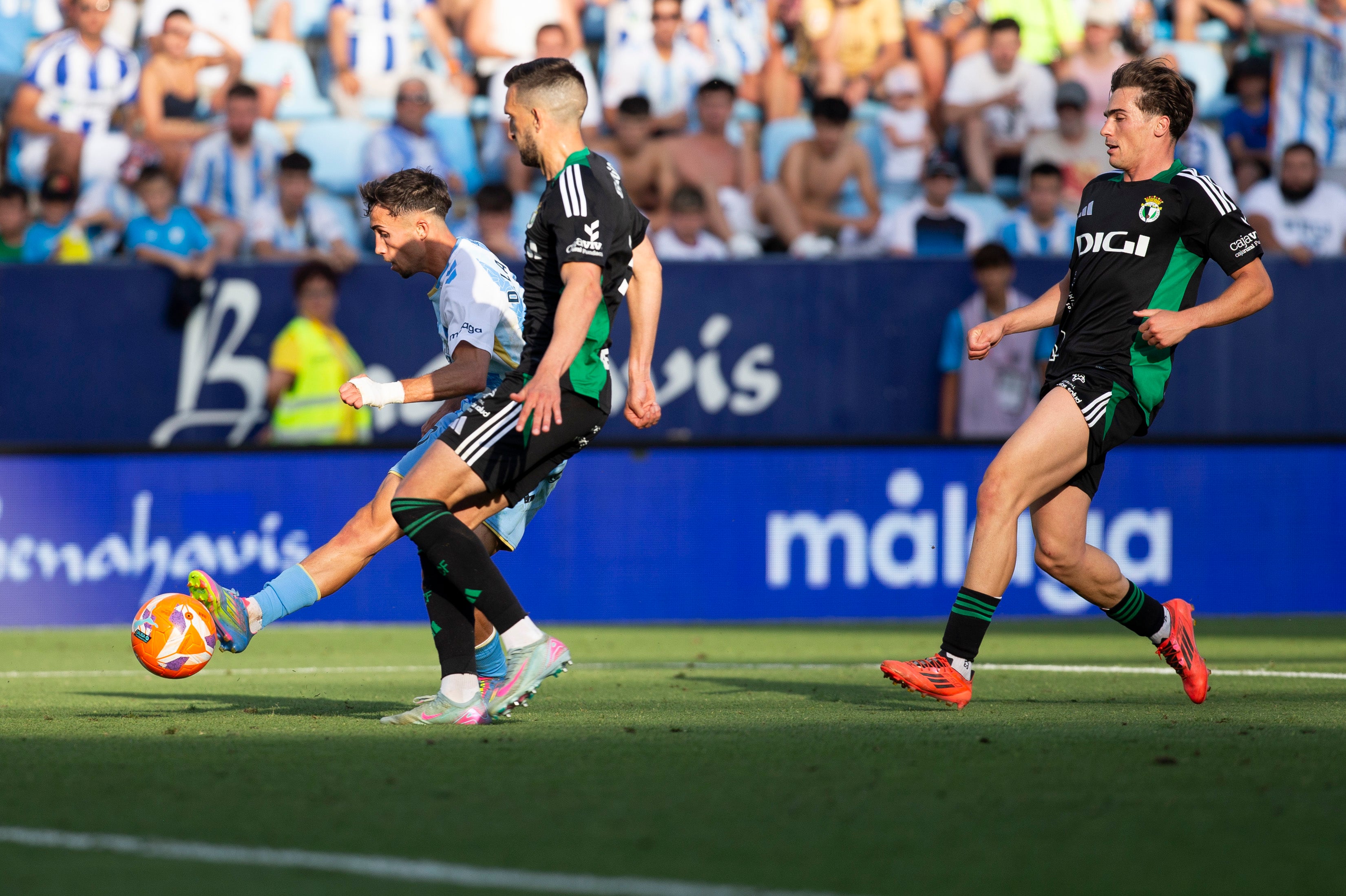 Las mejores imágenes del Málaga-Burgos